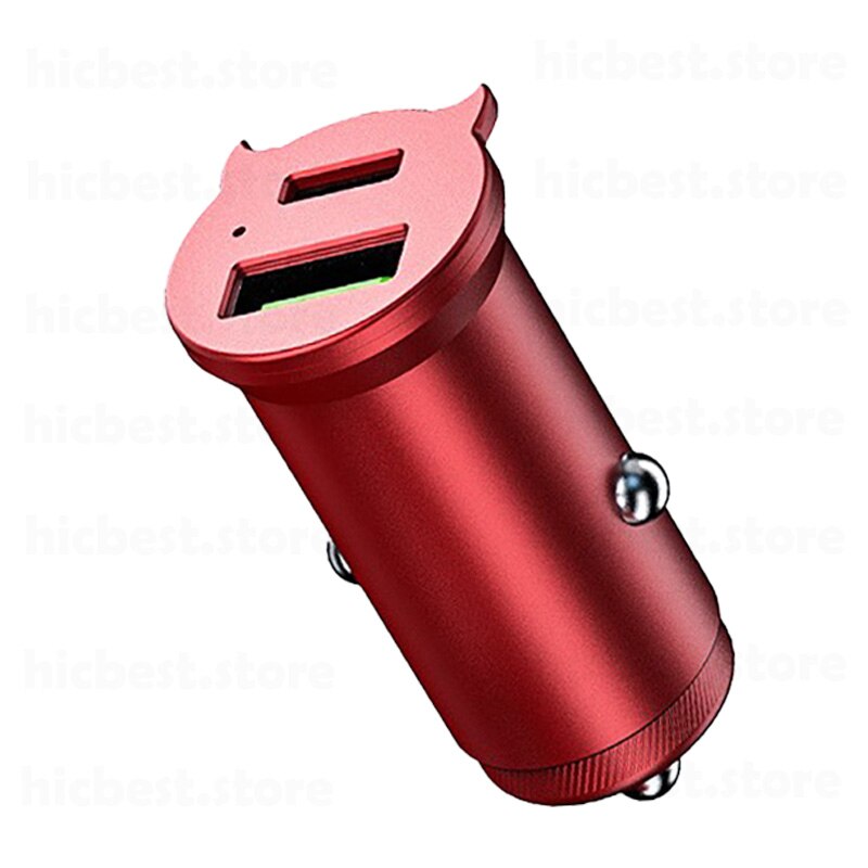 45W Aluminum PD Car Charger for iPhon Car PD Charger PD3.0 FCP SCP AFC Auto Adapter for iPhon 12 SE 11 Pro Samsung S20 Huawei: 1