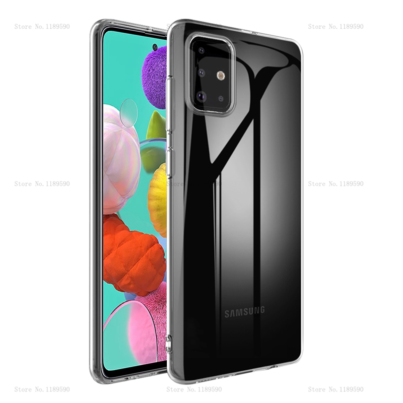 For Samsung Galaxy A51 Case cover Ultra-thin Transparent TPU Silicone Phone Case For Samsung Galaxy A51 A71 A 51 71 A50 A70: For Samsung A71