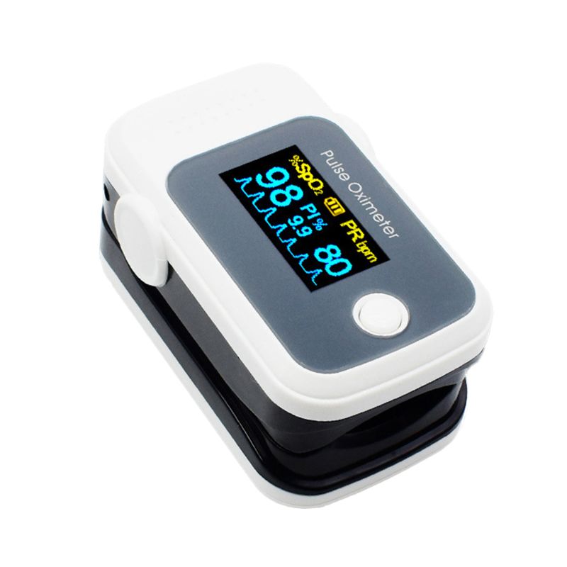 Protable SpO2 Finger Clip Pulse Oximeter Fingertip Adult Heart Rate Monitor