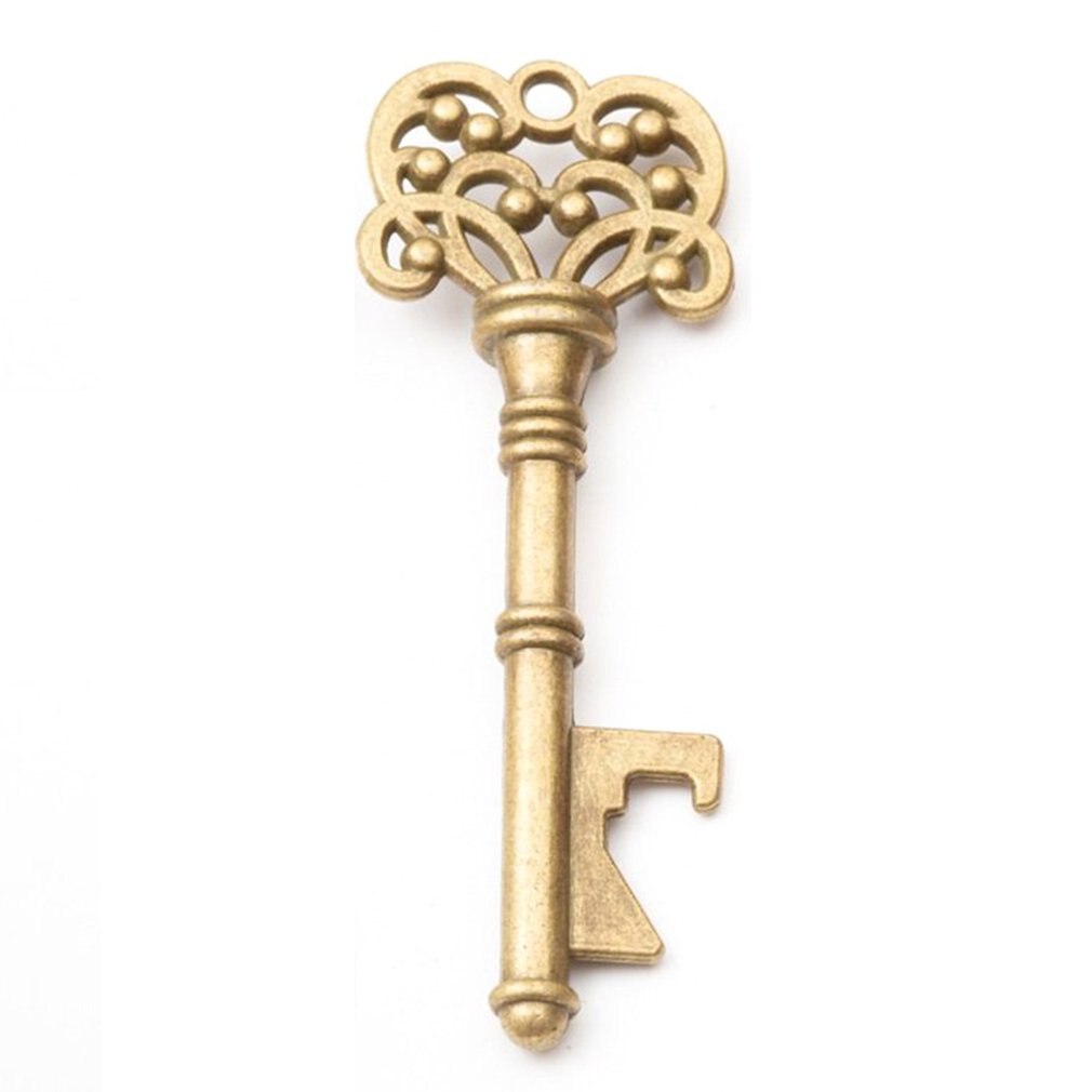 Zinc Alloy Surface Laborious And Practical Retro Key Beer Bottle Opener Advertising Bottle Opener Bottle Opener: Gold