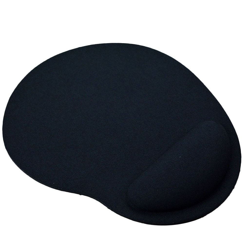 Eva Foam 3D Muismat Polssteun Mousepad Polsbandjes Pad Muismatten Voor Gamer: Black