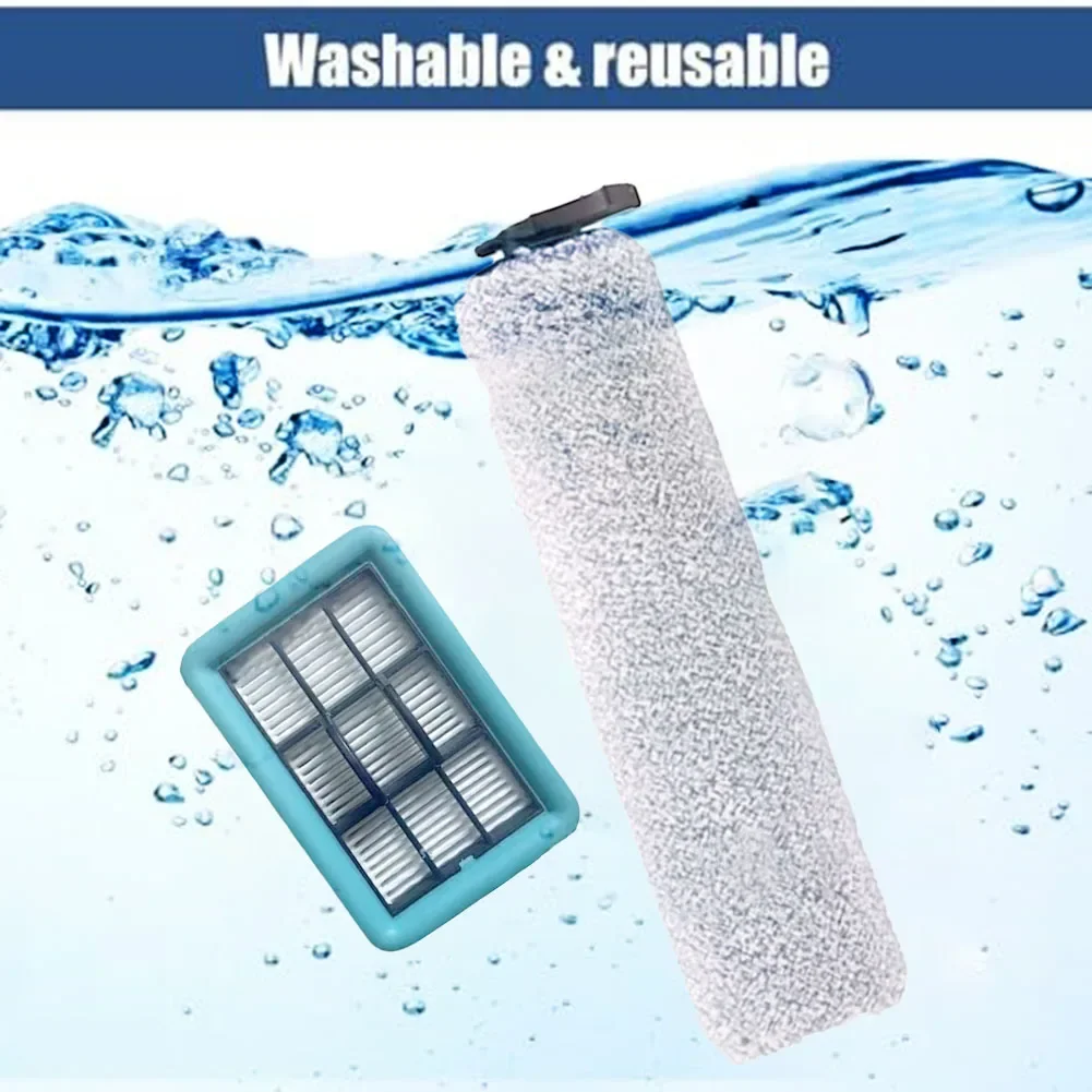 For Bissell For Crosswave HF2 / 3845N / 3831 Floor Scrubber Replaceable Roller Brush Filter Replacement Vacuum Cleaner Parts
