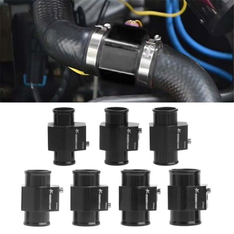 Adaptateur Capteur Température Eau Voiture Aluminium - Kit Universel Avec Colliers