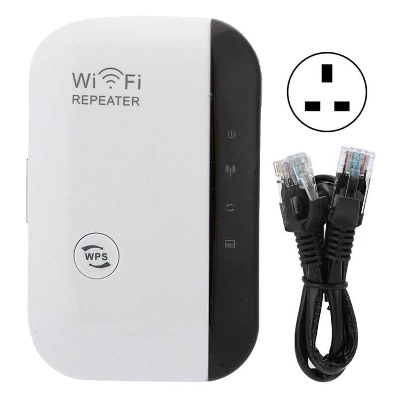 300Mbps Wireless WIFI Repeater Wifi Range Extender Signal Amplifier Super Booster: UK
