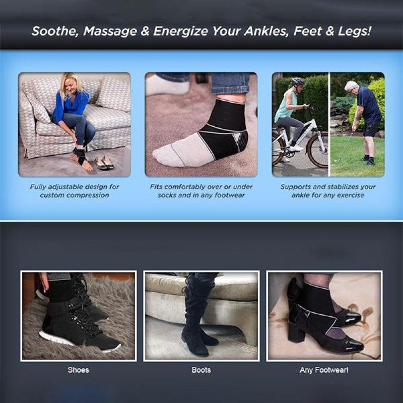 Vendaje de compresión de Protección deportiva, vendaje envolvente para el tobillo, vendaje elástico de compresión