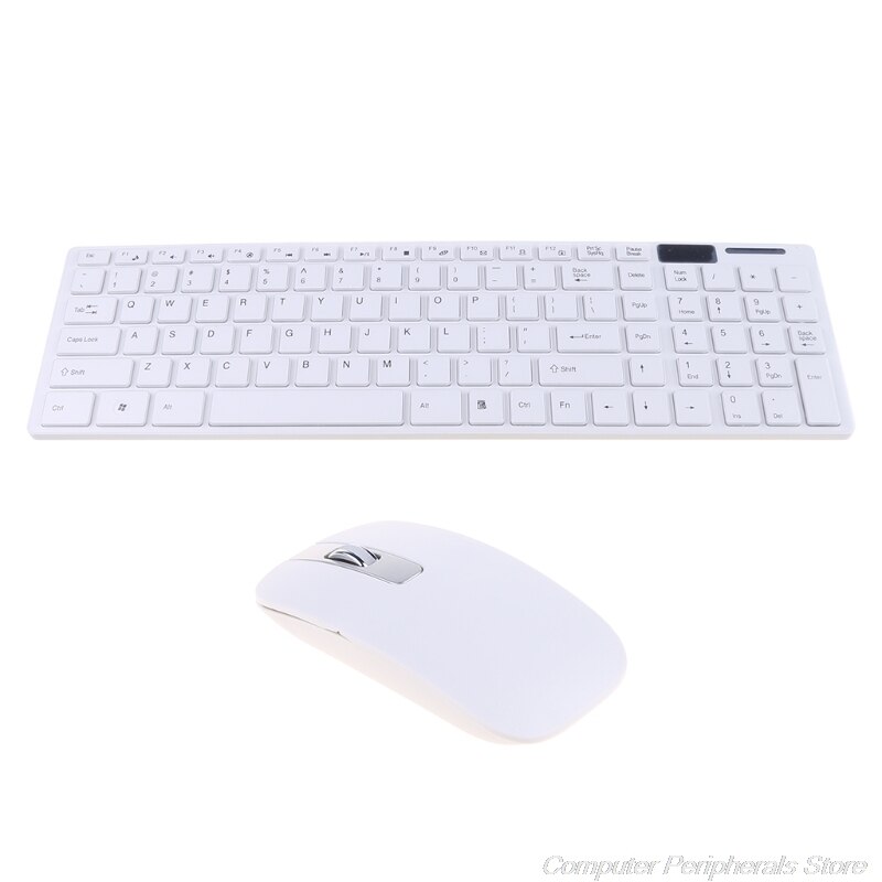 Teclado y ratón inalámbricos para ordenador portátil, conjunto de teclado y ratón Universal, silencioso, ultradelgado, 2,4G, F23 21,