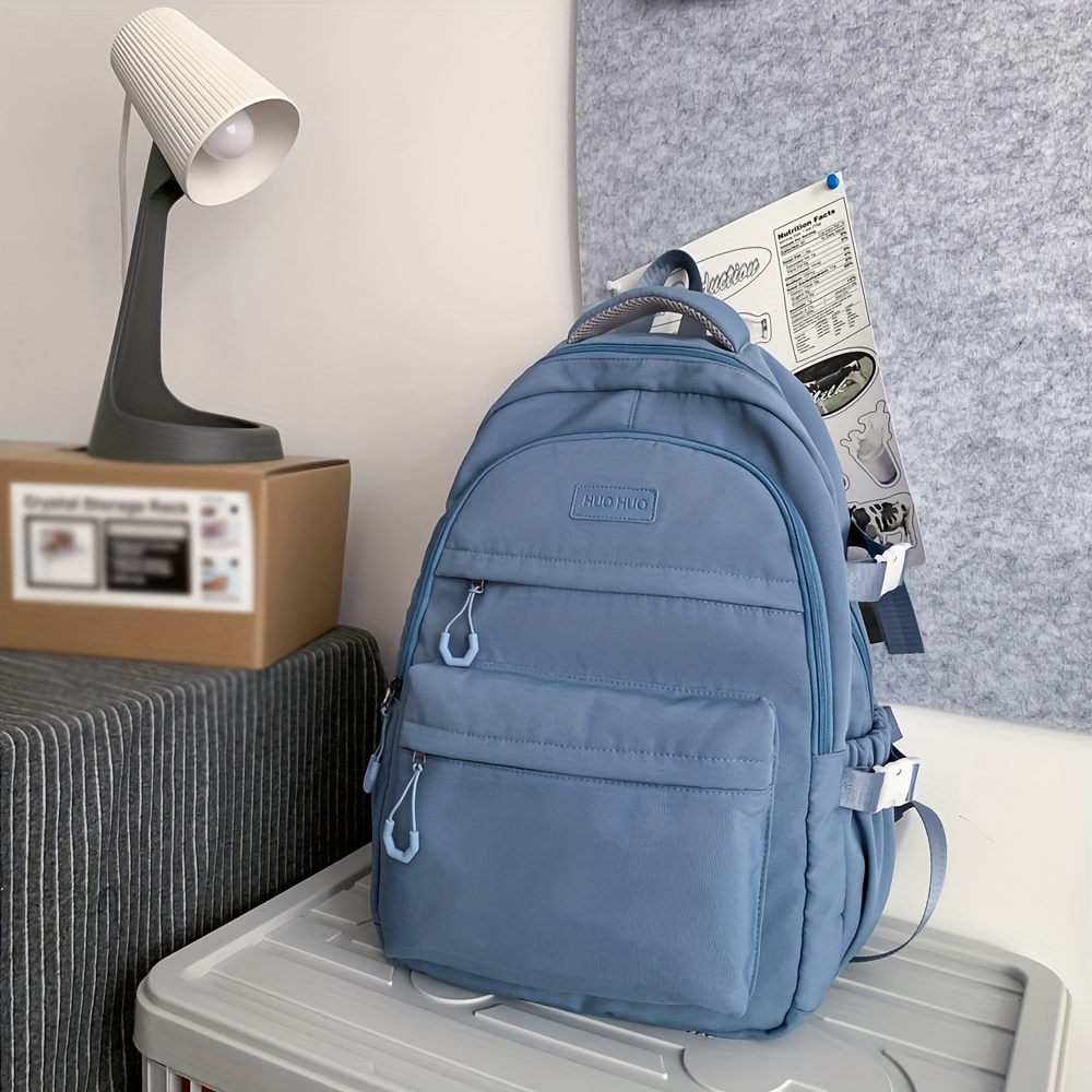 Backpack for Male Middle School Students, High School Students, Large Capacity College Students, High School Students, Computer: Blue