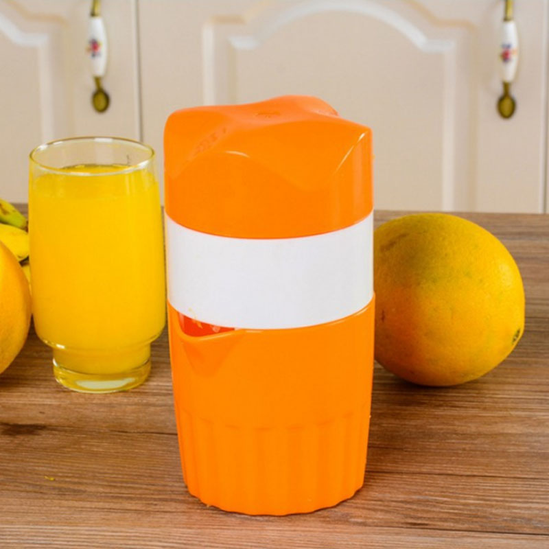 1 Pcs Fruit Squeezer Juicer Machine Potable Original Juice Citrus Juicer Manual Healthy Life Supplies Kitchen Accessories: Orange