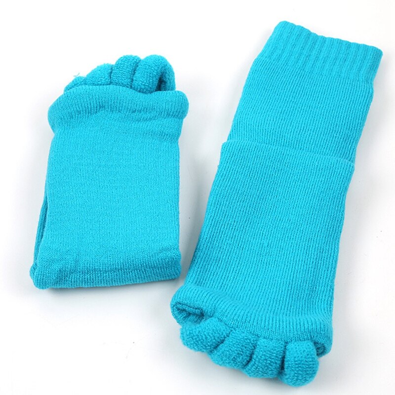 1 paar Fünf Kappe Socken Orthesen Separatoren Für Toes Corrector Orthopädische Valgus Haltung Korrektur Ektropium