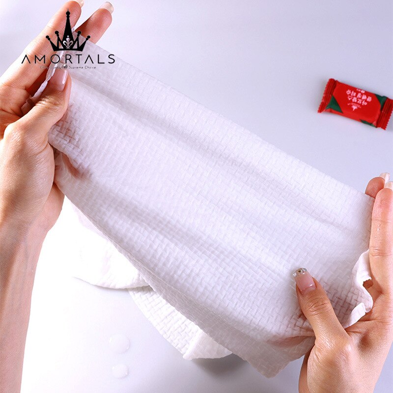 Individually Packed Portable Compressed Bath Towel Outdoor Travel Camping Essential Disposable Bath Towel Magic Towel