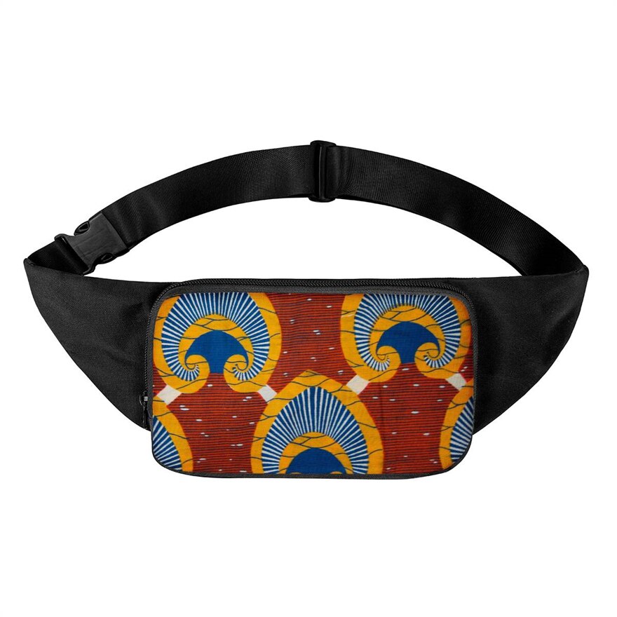 Forudesigns styl Ankara afrykański Dashiki Design Lady piterek moda podróż pieniądze telefon skrzynia bananowa torba dla kobiet torba Wasit: YQ5475Z