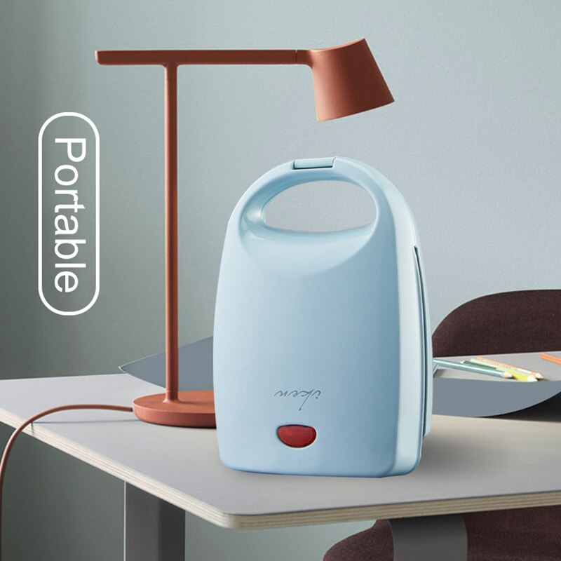 220v elétrica sanduíche máquina do fabricante de café da manhã antiaderente portátil torrada pão cozimento pan ue/reino unido/au/eua plug disponível