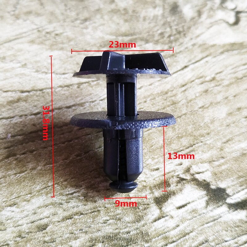 10Pcs Nylon Battery Cover and Cowl Panel Clip Fasteners Fit for Land Rover Range Rover LR024316 Discovery Sport