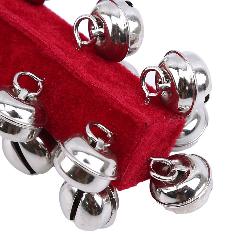 Flannel String Bells Hand Bells Kindergarten Early Education Dance Toy Bells Wooden Small Bells