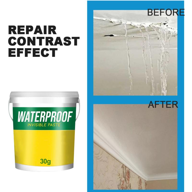 Waterproof Transparent Sealant Toilet Interior Exterior Wall Roof Bathroom Waterproof Paste High Temperature Frost Resistance