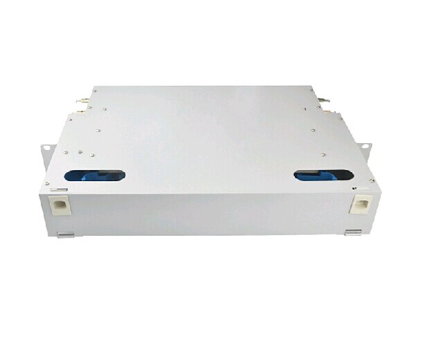 19 inch 24 core 2U ODF optical fiber distribution frame SC/FC/LC Fiber adapter 24 port core fiber patch panel ODF By DHL