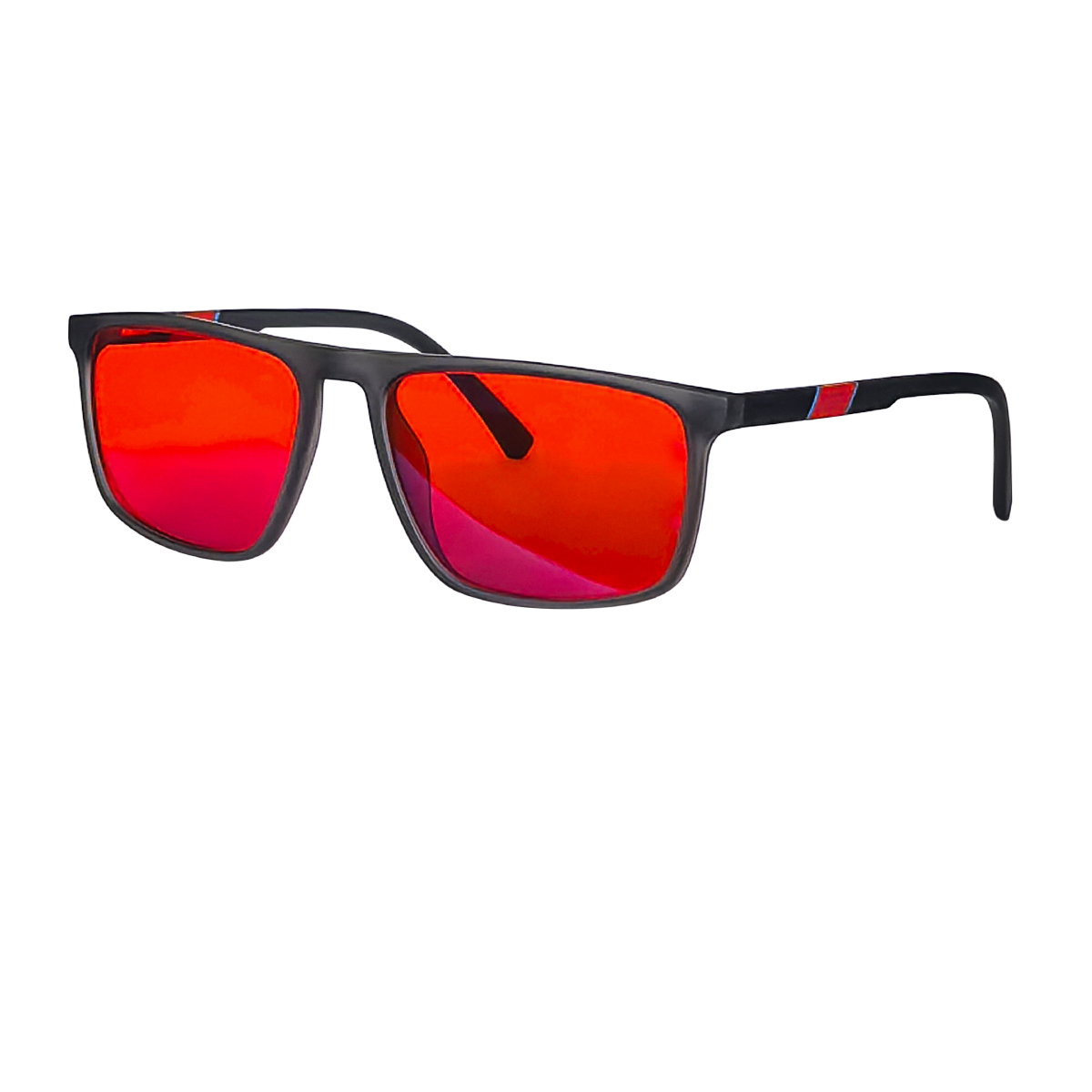 SHINU red glasses block blue light better sleep Orange lens glasses for working with computer gaming glasses blue light blocking: Khaki