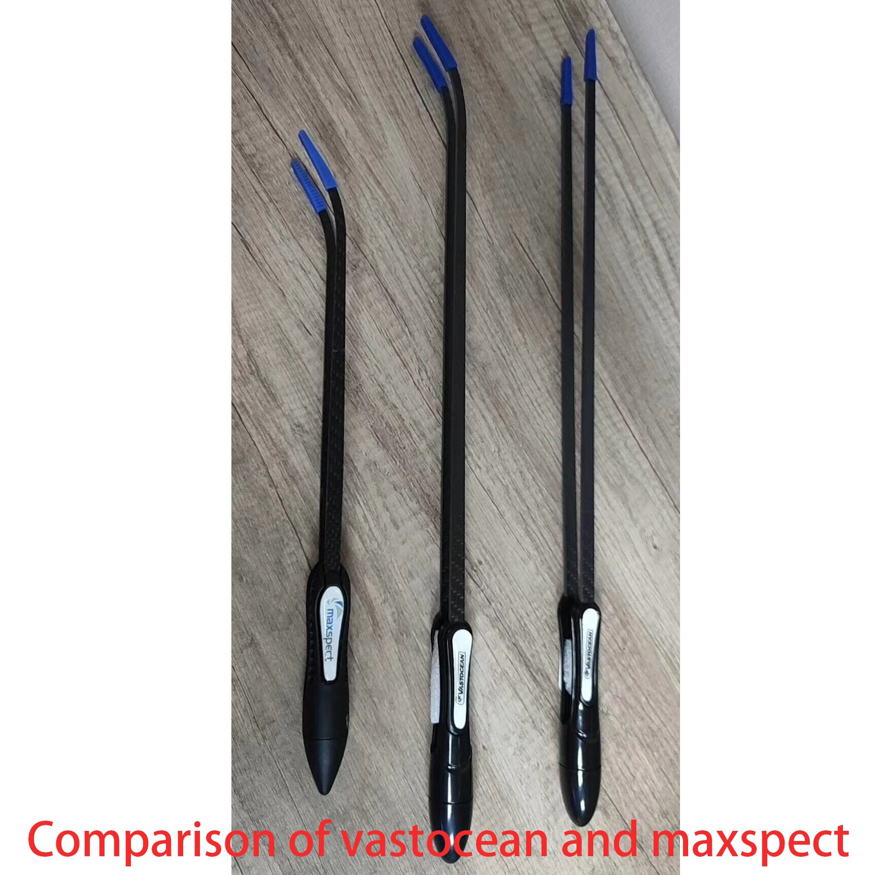 Vastaucean-Pinzas para agua salada marina, accesorio de fibra de carbono, 495mm