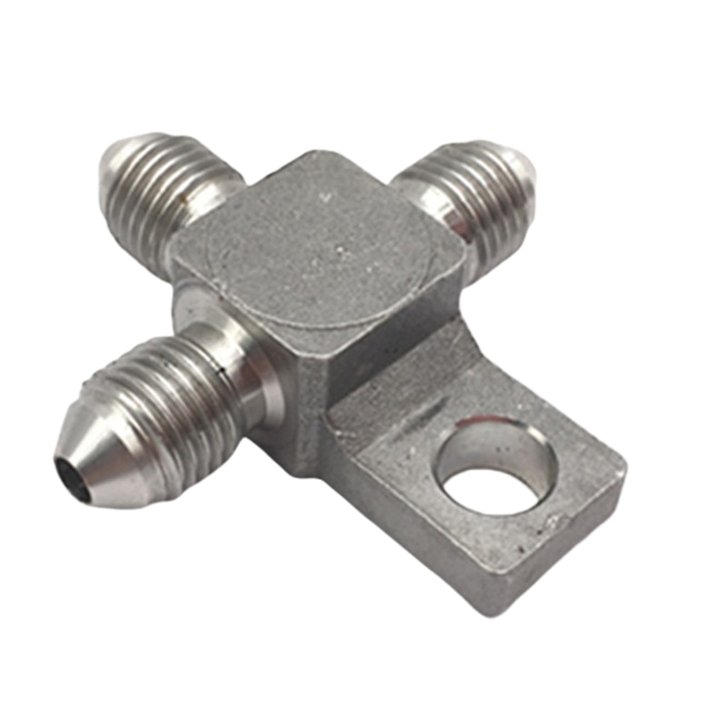 Fitting - Adapter Tee - 3 AN Male X 3 AN Male X 3 AN Male With Lug Adapter
