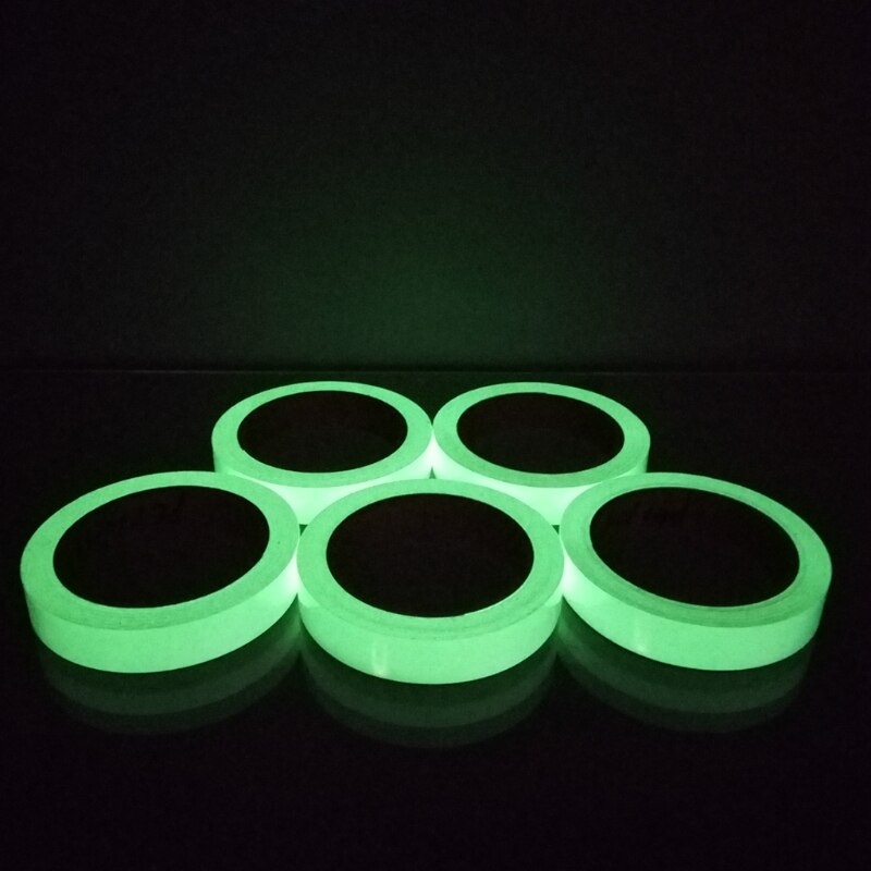 Zelfklevende lichtgevende doe-het-zelf-tape waarschuwingstape glow in dark autosticker