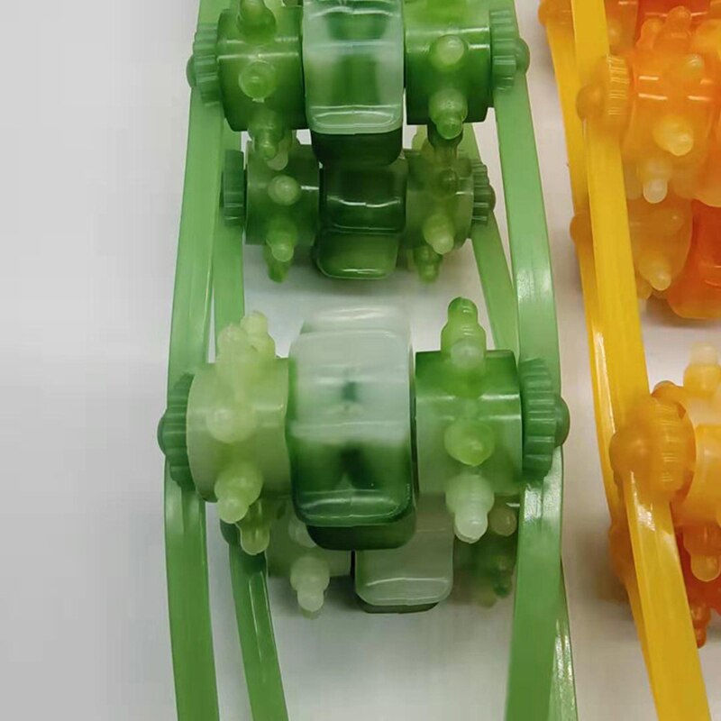 Hand-held Three-bead Pull Back Roller Massage Back Massager Tickle Stick Back Acupressure Relieve Fatigue and Relaxation Tool