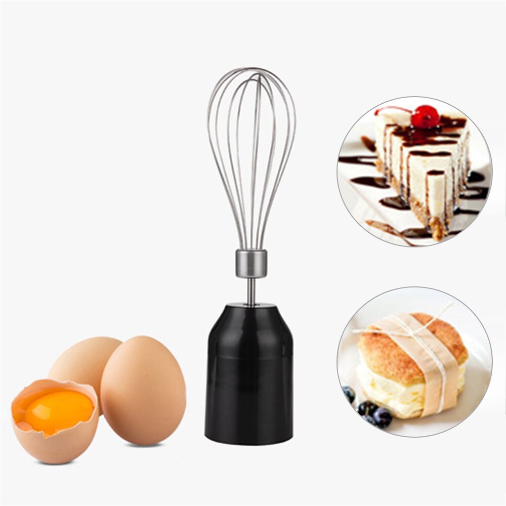 Hand Blender 4-in-1 Hand Stick Blender Stainless Steel 500ml Mixing Beaker 330ml Food Processor Whisk Attachment Smoothies
