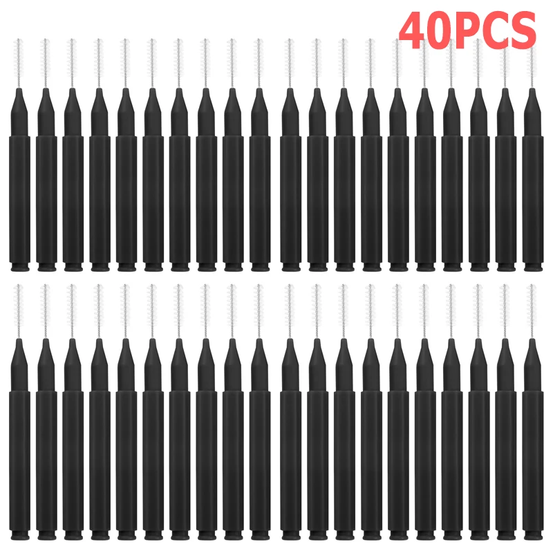 10-100 Stuks Mini Wenkbrauw Borstel Brow Lifting Brush Wegwerp Brow Lifting Brush Micro Buigbare Wimper Brow Applicator Make-Up tool: MULTI
