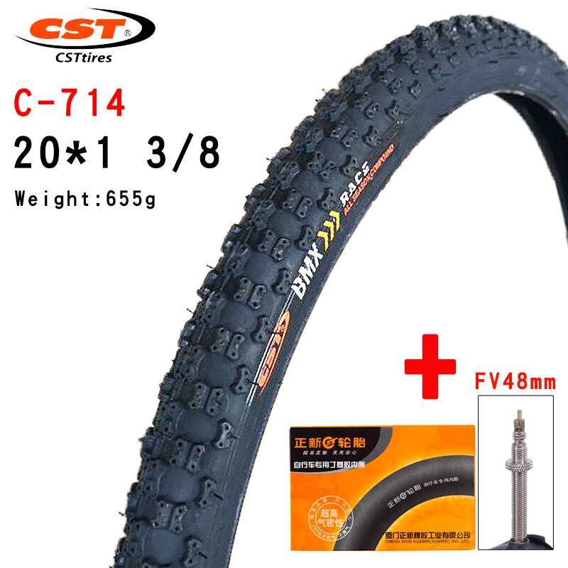 CST-neumáticos para bicicleta plegable de 20 pulgadas, C948 C714, 451, 20x1, 1/8, 20x1, 3/8, diámetro pequeño: 20X1 3-8 FV48