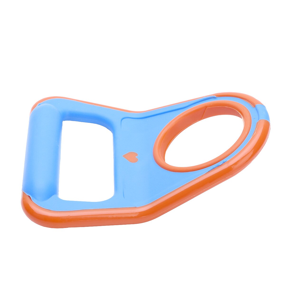 1pc hem 5 gallon dricksvattenflaska handtag vattenhink hink handtag flaskhållare lyftare med gummerad halkskyddshållare: Orange blå