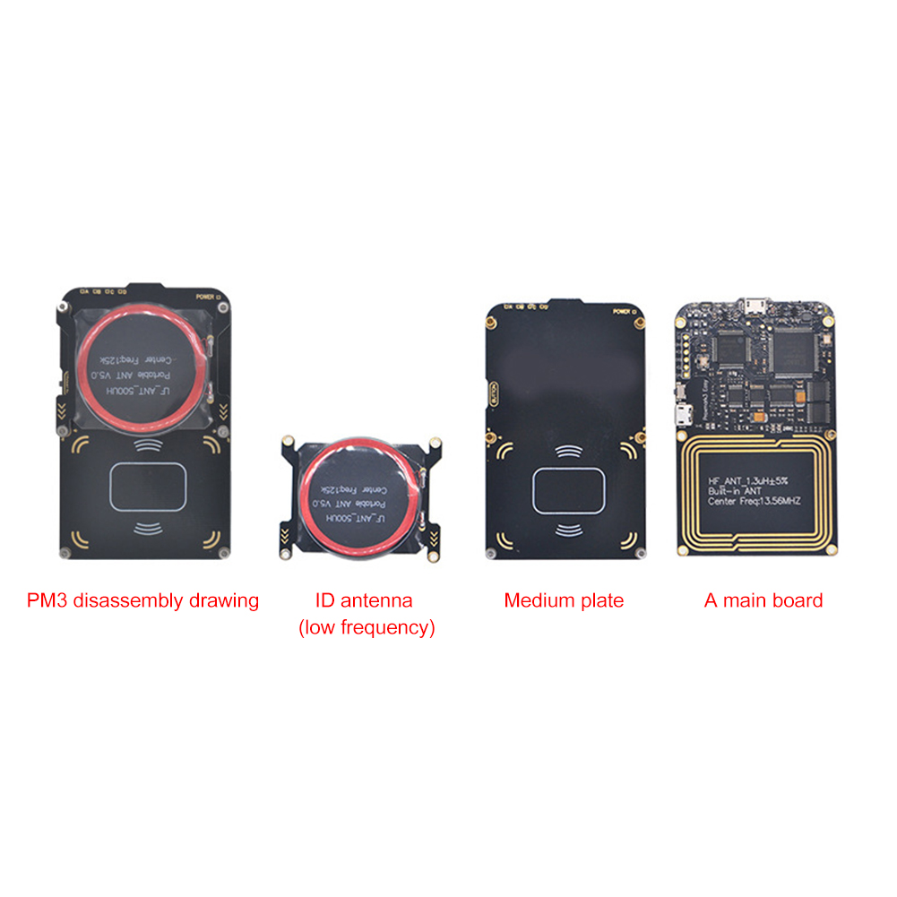 Proxmark3 Entwickeln Anzug Bausätze PM3 NFC RFID Leser Schriftsteller SDK für Rfid NFC Karte Kopierer Klon Riss Bausätze 5,0 Proxmark RDV4