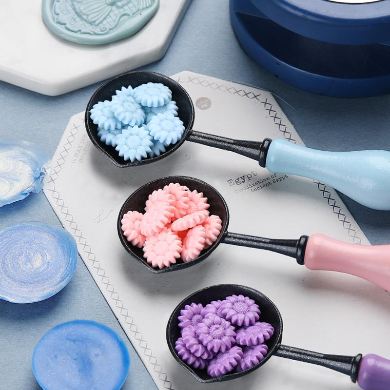 Hoogwaardige Lakzegel Non Stick Lepel Zegellak Lepel Stempelzegel Verwarming Lak Wax Tool Anti Stick schoon te maken