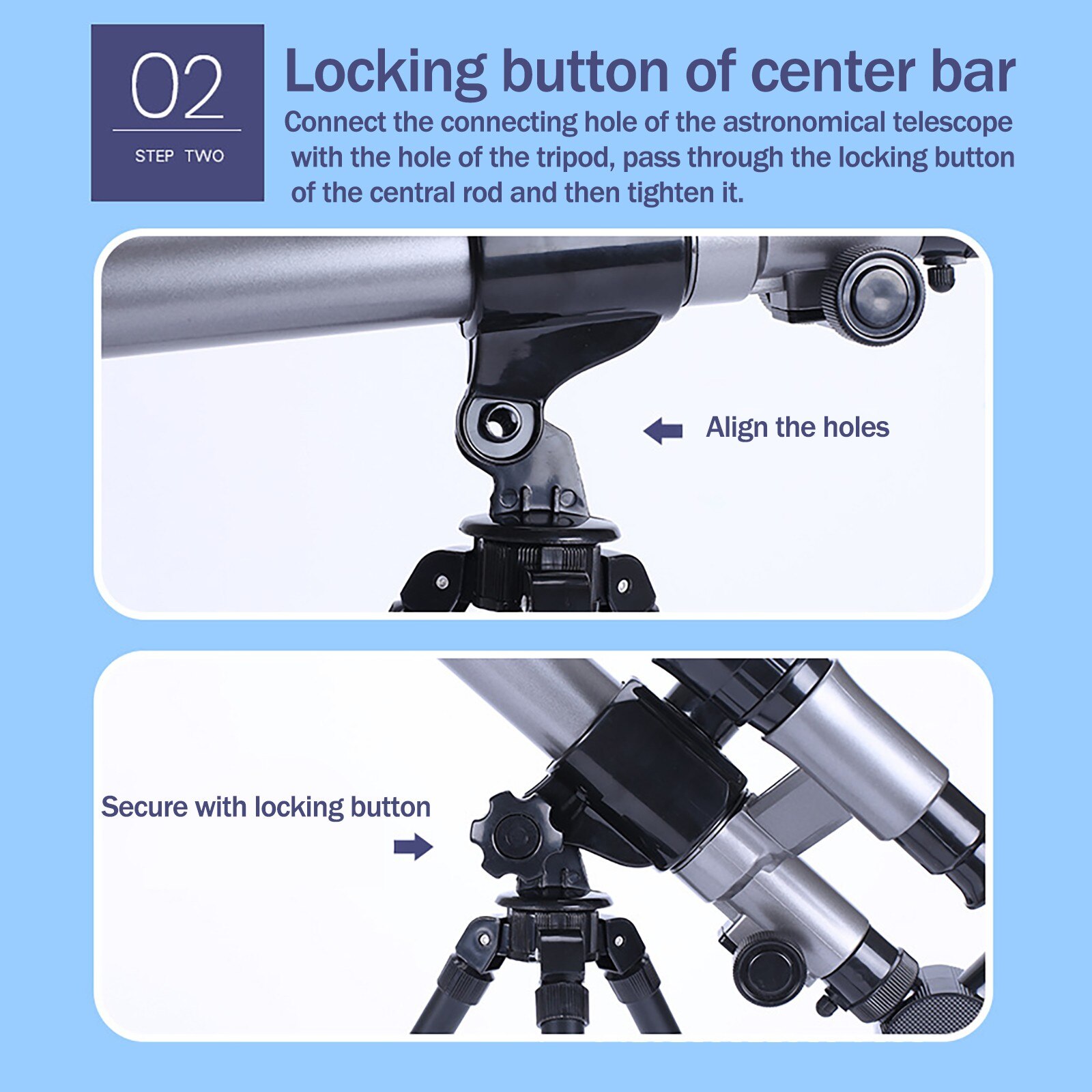 Astronomische Telescoop Professionele Zoom Kinderen Wetenschap Onderwijs Astronomische Telescoop Speelgoed High-Powered Monoculaire # S5