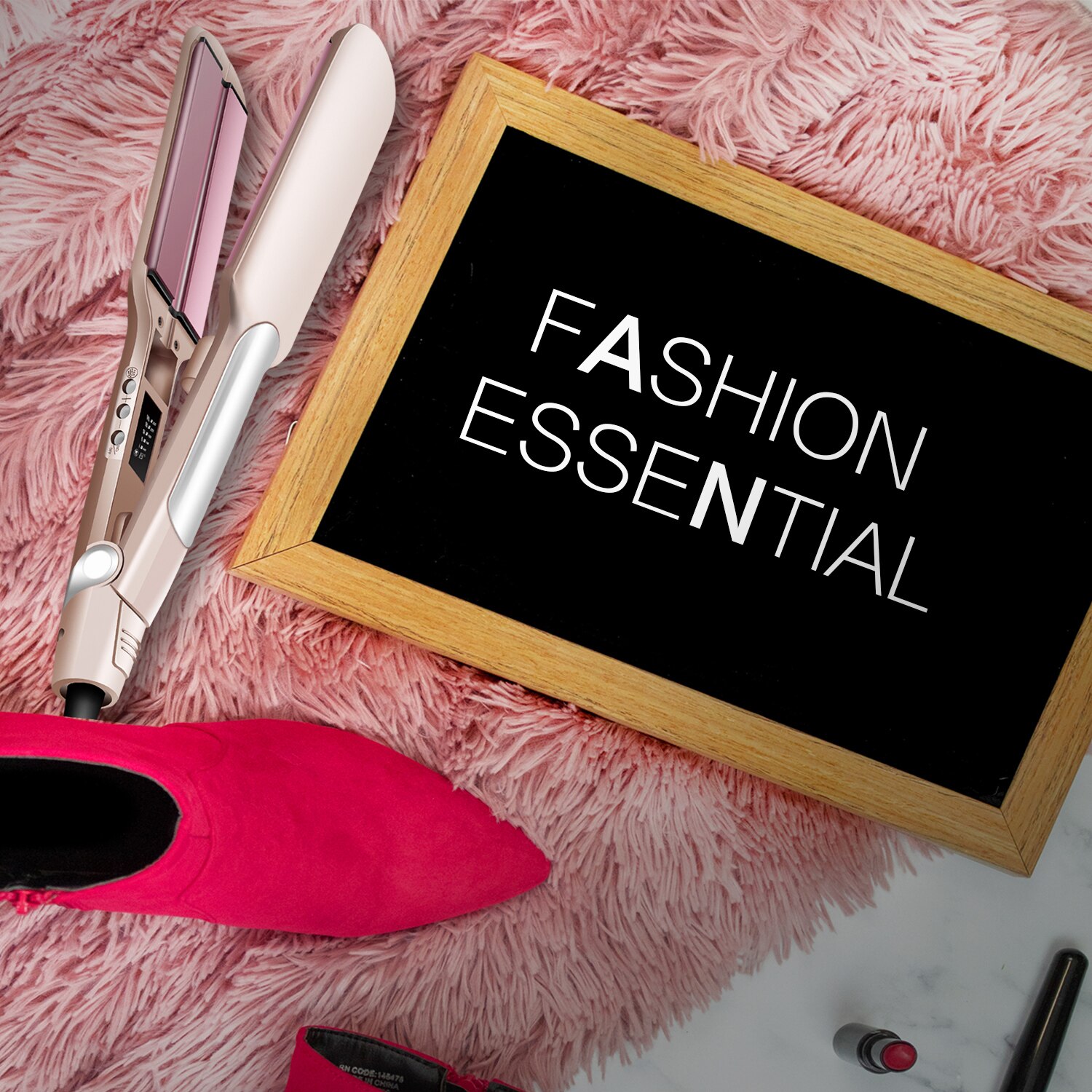 Professionele Infrarood Stijltang Keramische Stijltang Haar Rechttrekken Titanium Platen Smoothing Hair Styling Tools