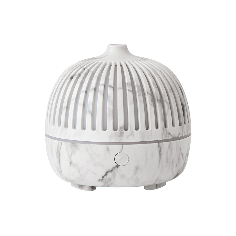 Aroma Diffuser Usb Luchtbevochtiger Ultrasone Essentiële Olie Diffuser 7 Kleur Led Gradiënt Luchtverfrisser: white1