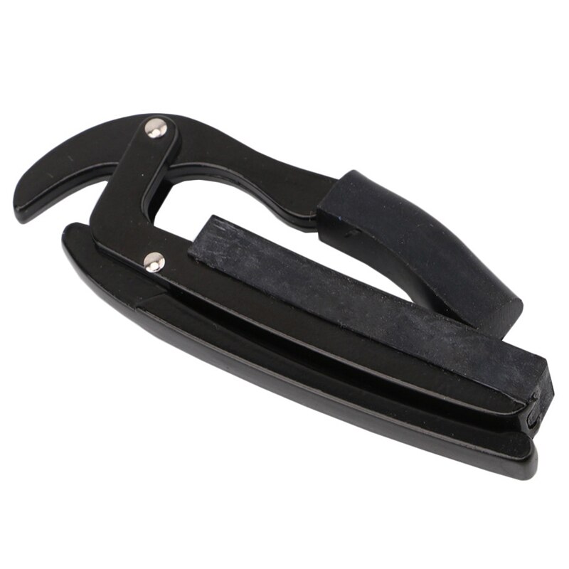 Akoestische elektrische tune snelwissel trigger gitaar capo sleutel klem voor gitaar ukelele accessoire tool, zilver: Default Title