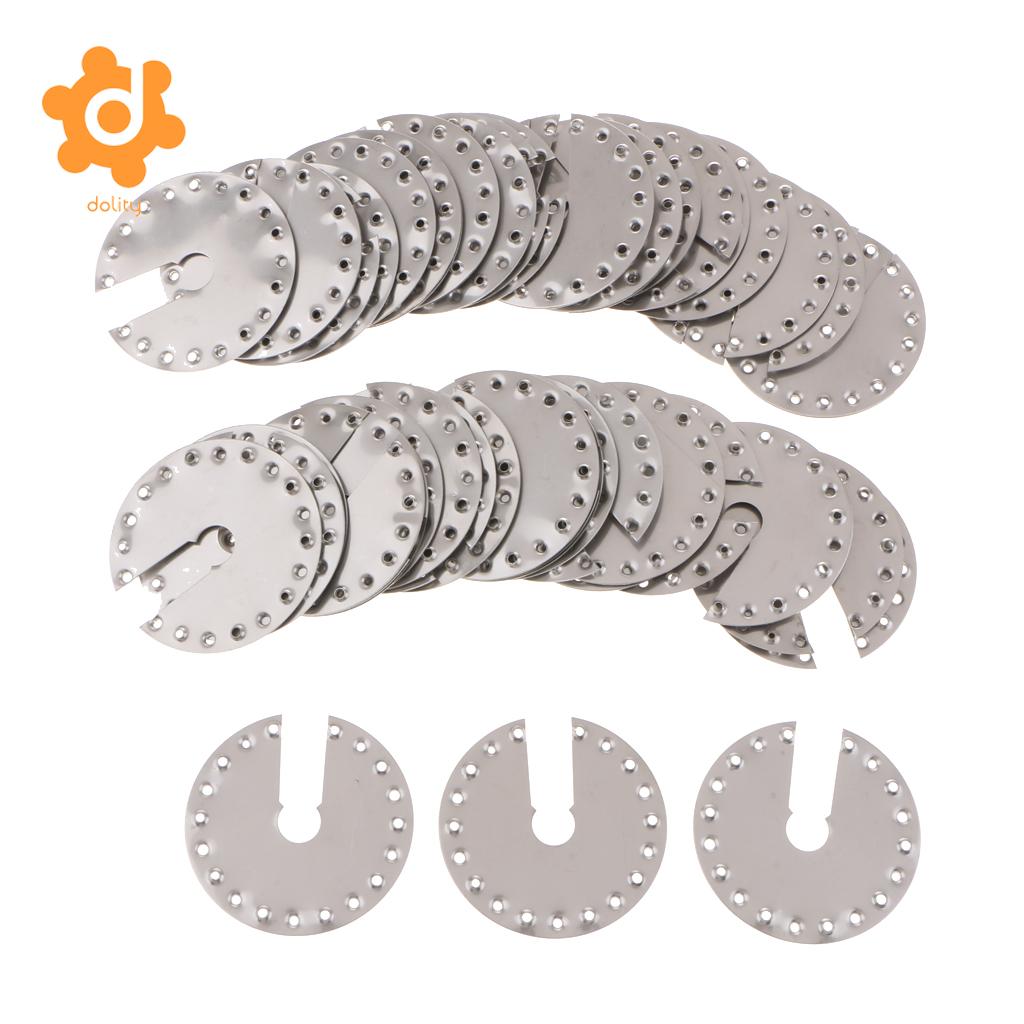 REAL 1.77x1.77'' 50PCS/PACK Grounding Washer/Gasket Solar PV Conductive Sheet