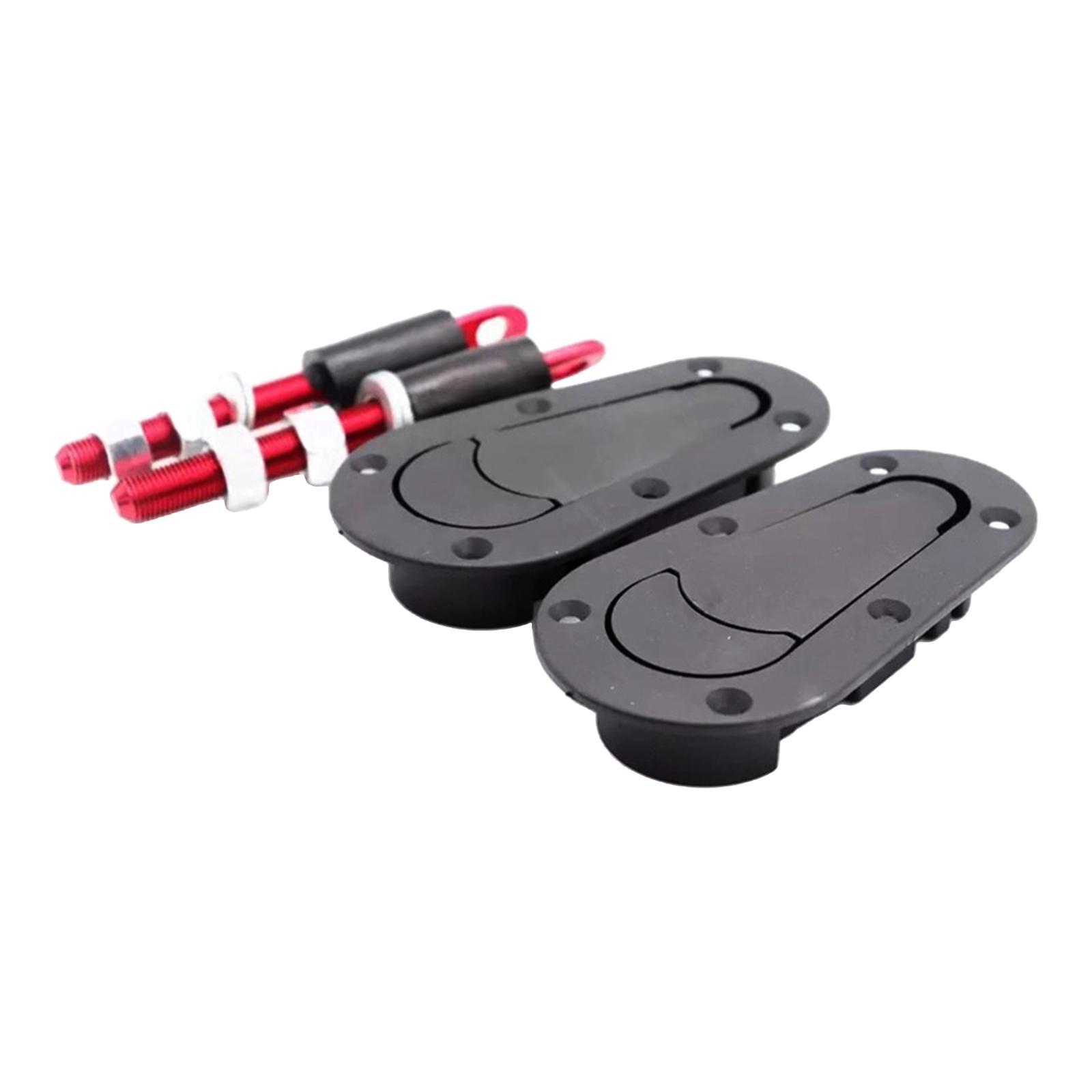 2 stks auto anti-diefstal retro kap klink locking catch gesp motorkap voor jeep wrangler jk 2007-2017 - kopen? | Korting tot 25