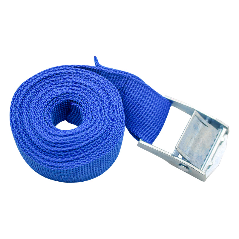 Cinghie con fibbia a pressione da 2 m Cintura di rilegatura regolabile Corda da carico Cinghia fissa con fibbia in metallo Corda da traino Cintura a cricchetto per borsa da viaggio: Arancione