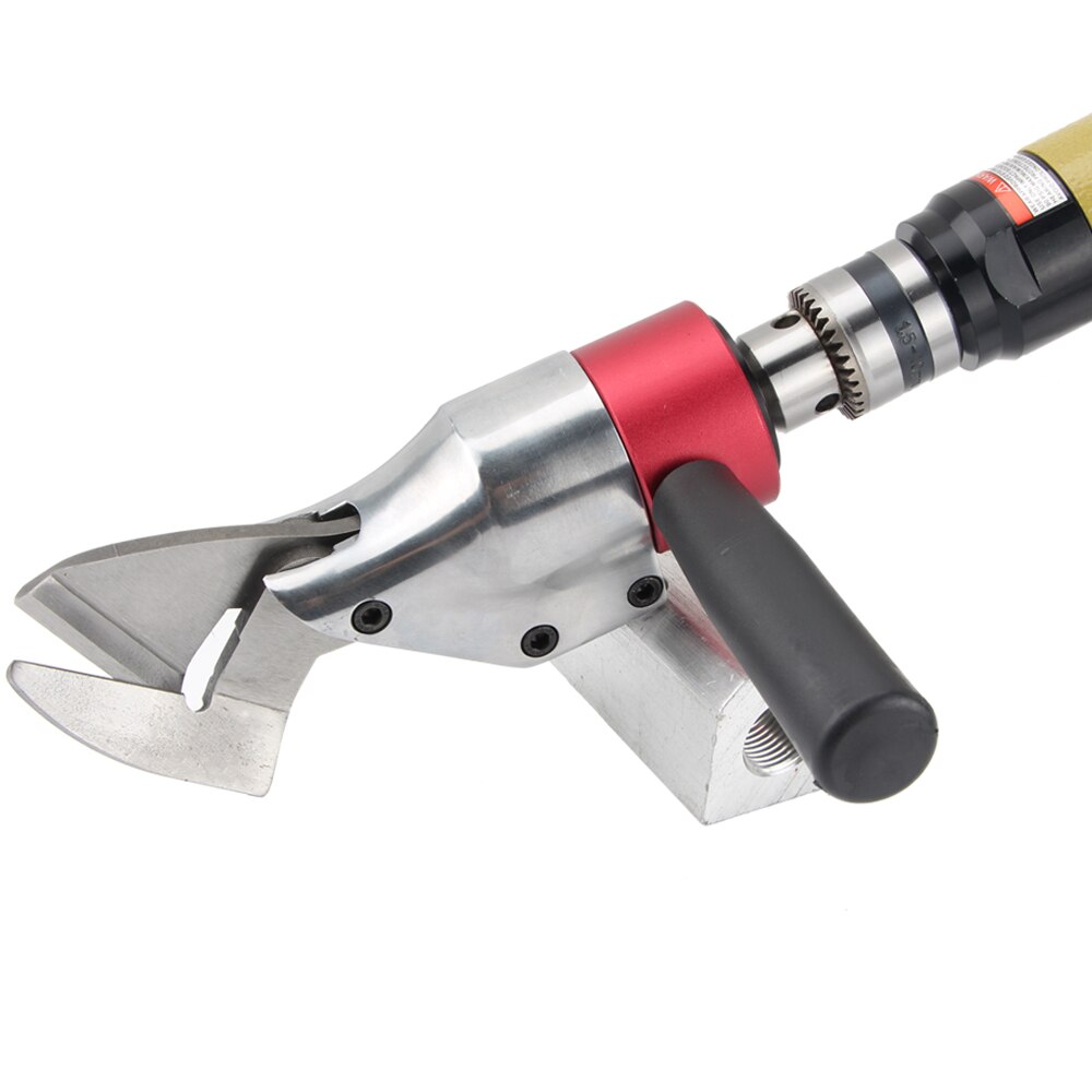 Metal Cutting Scissors Nozzle for Electric Drill Chuck Iron Disc Shears Plastic Cloth Wool Wire Mesh Cutter Air