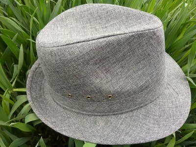 2017 nova unisex masculino linho fedora vintage gangster jazz dança boné panamá chapéus presente do pai: 4