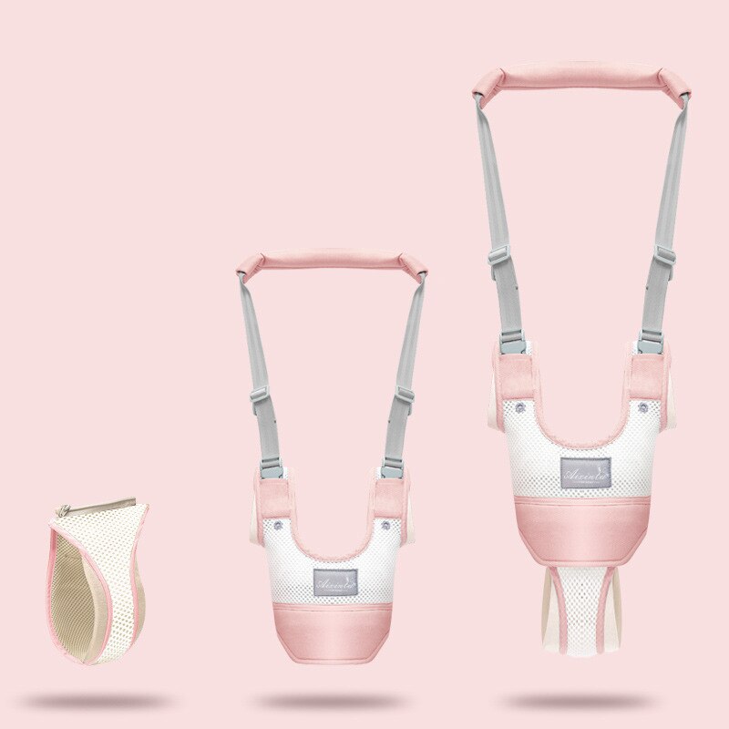 Newborn Baby Walking Harnesses Backpack Leashes for Little Children Kids Assistant Learning Safety Reins Harness Walker: Removable-Mesh-3