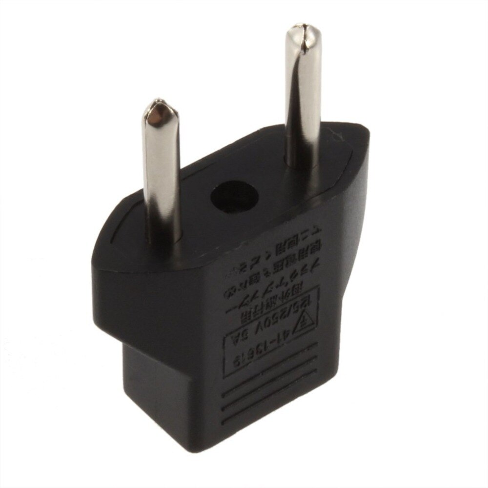 1Pcs Universal Travel Us Of Eu Eu Ac Plug Adapter Converter Vs Naar Euro Europa Muur Power Lading outlet Sockets