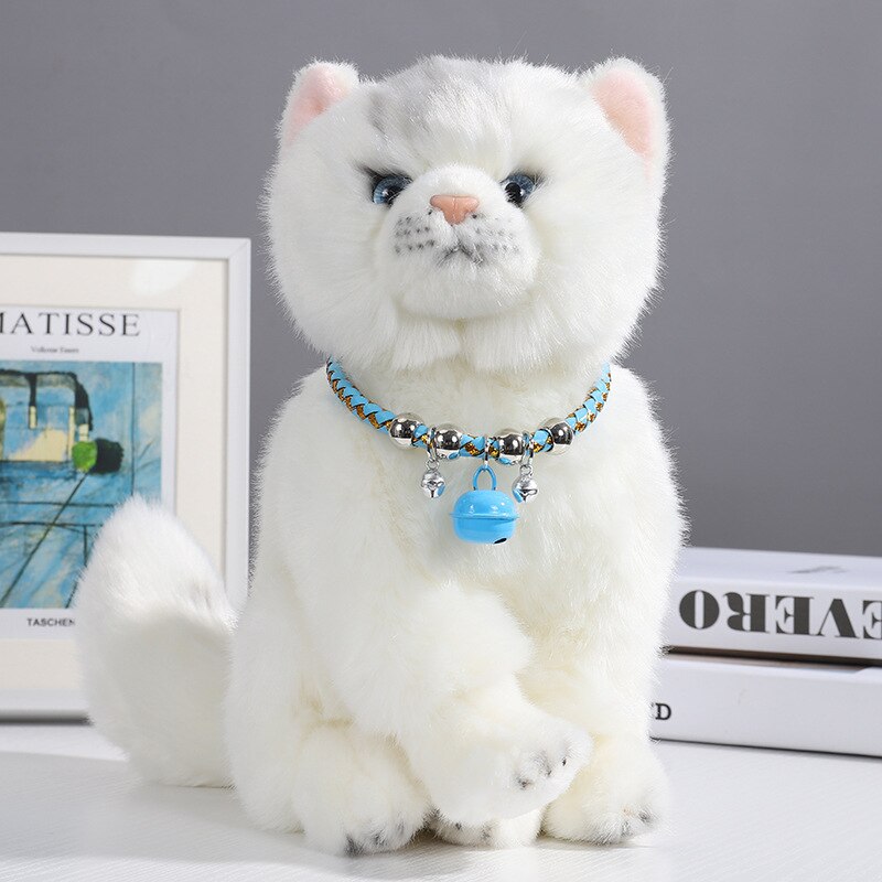 2 Stks/set Leuke Katten Halsbanden Met Hanger Verstelbare Veiligheid Kraag Puppy Chihuahua Konijn Ketting Met Bells Huisdieren Accessoires: Blauw