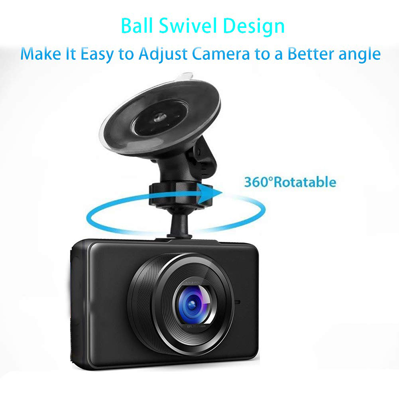 Universeller 360-Grad-Halfter für DVR, Kunststoffsockel, Ständer, Drehung, GPS-Navigationshalterung, Auto-Monitor-Halterung, Halfter, Saugnapf