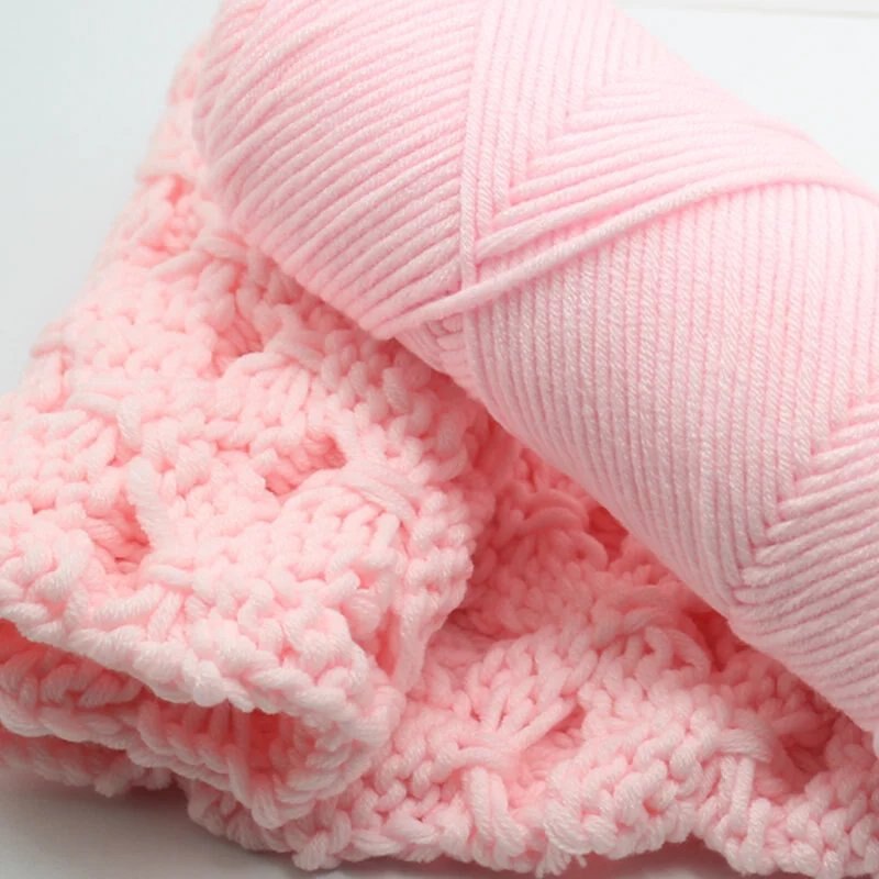 Lover's Cotton Wool Thread 8-ply Scarf Thread Milk Cotton Baby Thread Stick Needle Thread Thick Thread Poke Embroidery Thread