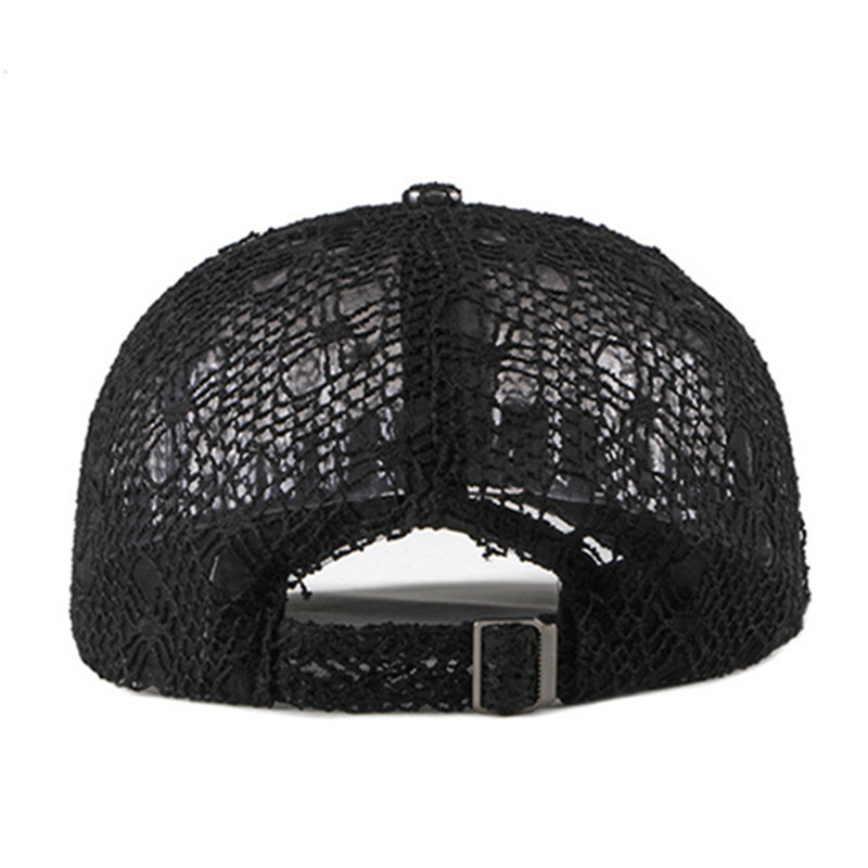 Xdanqinx Verstelbare Size Vrouwen Hollow Ademend Baseball Caps Mesh Cap Zomer Ventilatie Kant Vrouwelijke Hoed Merken Cap