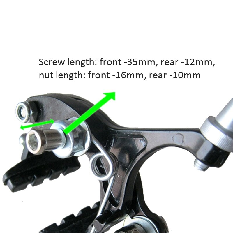 Road Bike Type C Brake Caliper Bicycle Brake Folding Bicycle Extend Brake Block Road Bike for Fixed Gear Bike