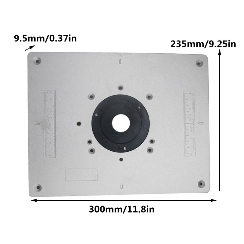 Aluminium Router Table Insert Plate Table Multi-pu... – Vicedeal