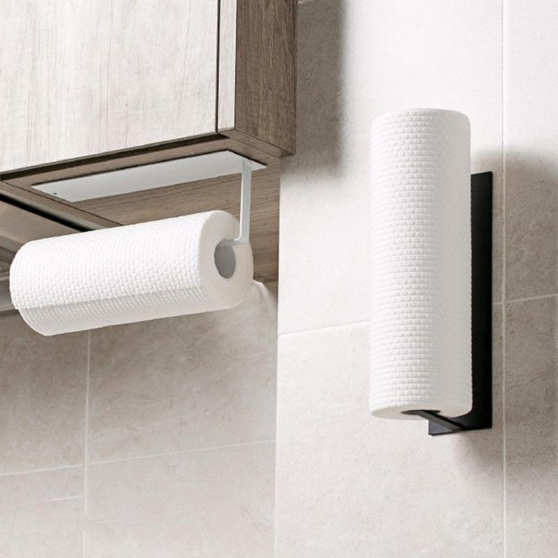 Suporte de papel para parede, segurador autoadesivo para papel higiênico e banheiro para lenços