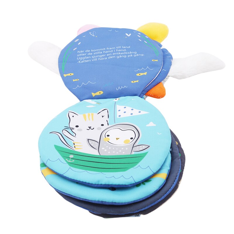 Baby Speelgoed Voor Kinderen Pasgeborenen 0-12 Maanden Wandelwagen Soft Uil Goodnight Boek Mobiele Rammelaars Bebe Kids Educatief Speelgoed